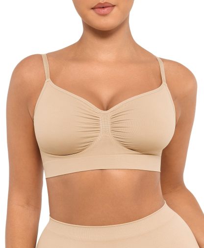 Bralettes for Women with Support Comfortable Bras No Underwire Seamless