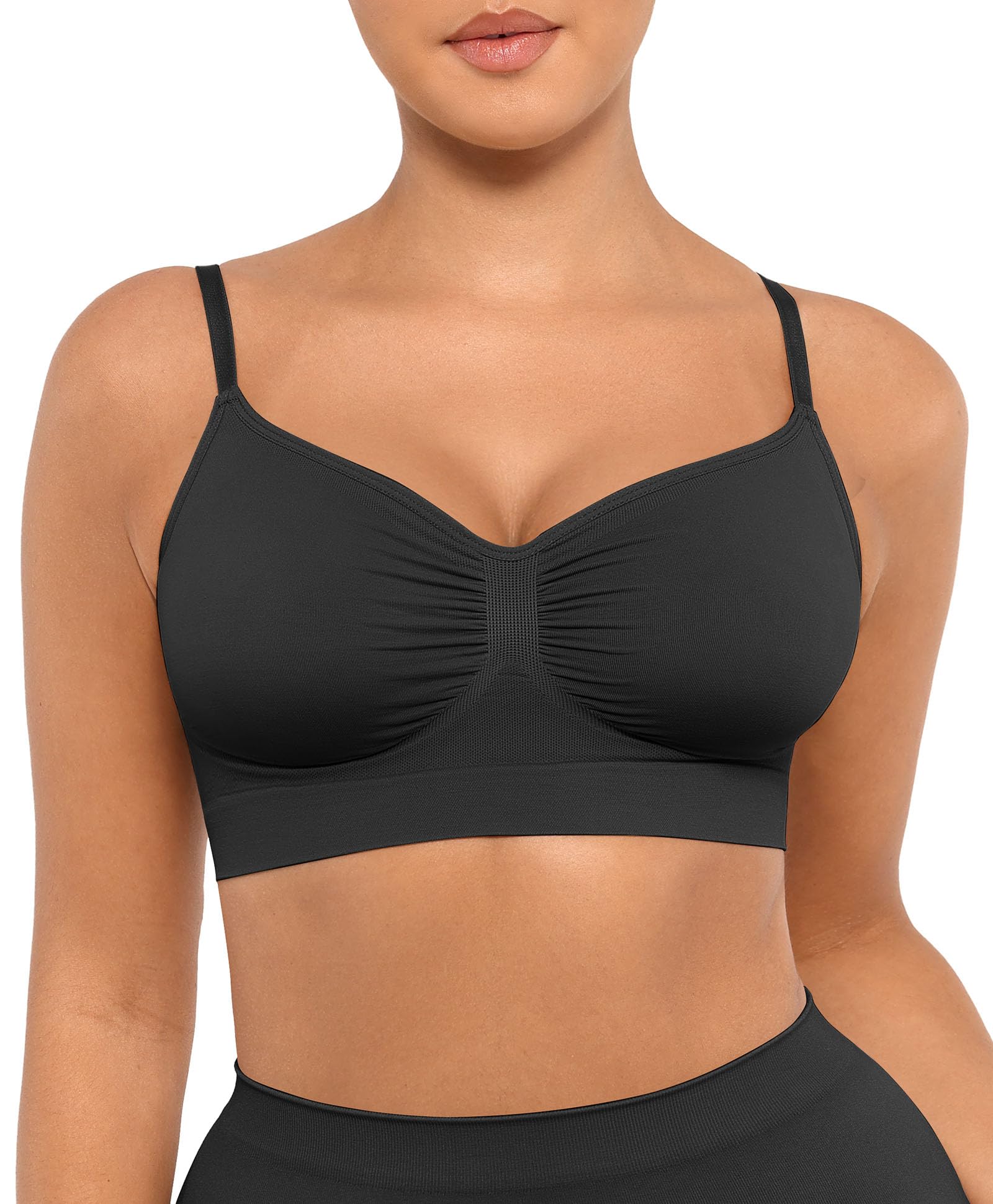 Bralettes for Women with Support Comfortable Bras No Underwire Seamless