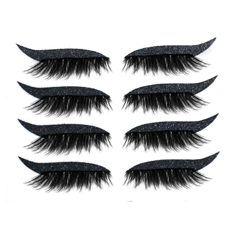 Reusable Eyeliner And Eyelash Stickers 2 in 1