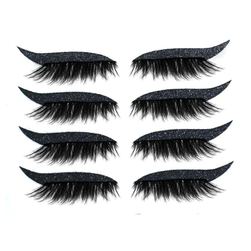 Reusable Eyeliner And Eyelash Stickers 2 in 1