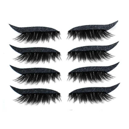Reusable Eyeliner And Eyelash Stickers 2 in 1
