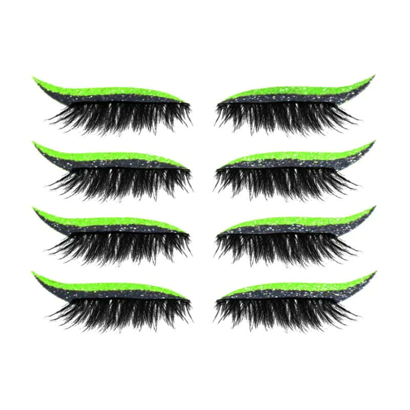 Reusable Eyeliner And Eyelash Stickers 2 in 1