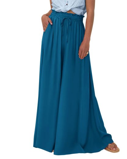 2024 New Women's Casual Flowy High Waist Wide Leg Pants(Buy 2 10% OFF)