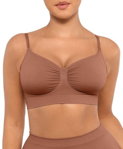 Bralettes for Women with Support Comfortable Bras No Underwire Seamless