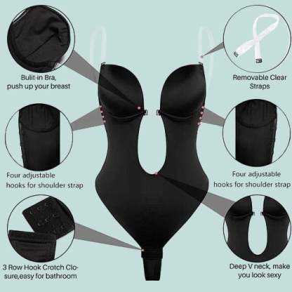 2023 Backless Body Shaper Bra