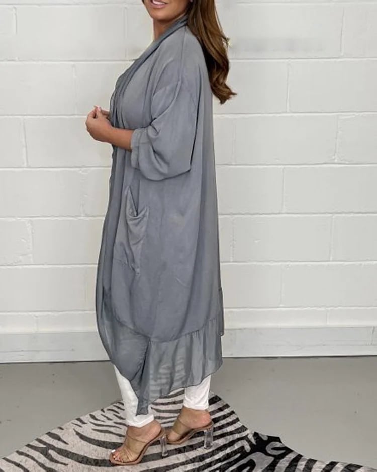 Silky Loose V-neck Top-Buy 2 get free shipping