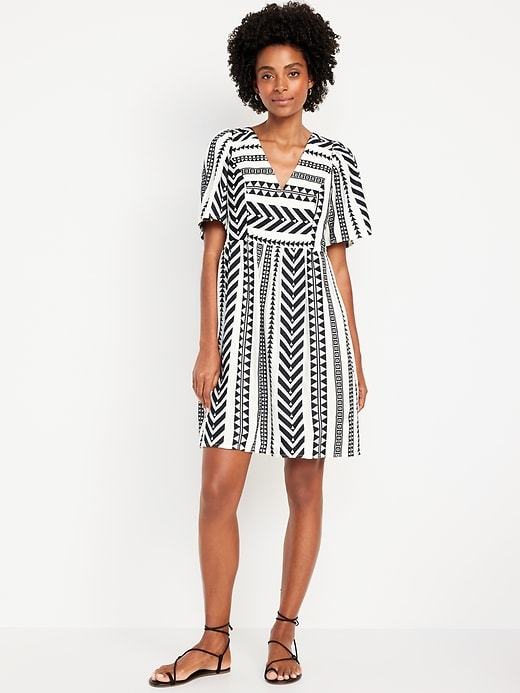 Jacquard Mini Swing Dress (⏰30% OFF TODAY)