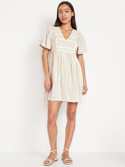 Jacquard Mini Swing Dress (⏰30% OFF TODAY)