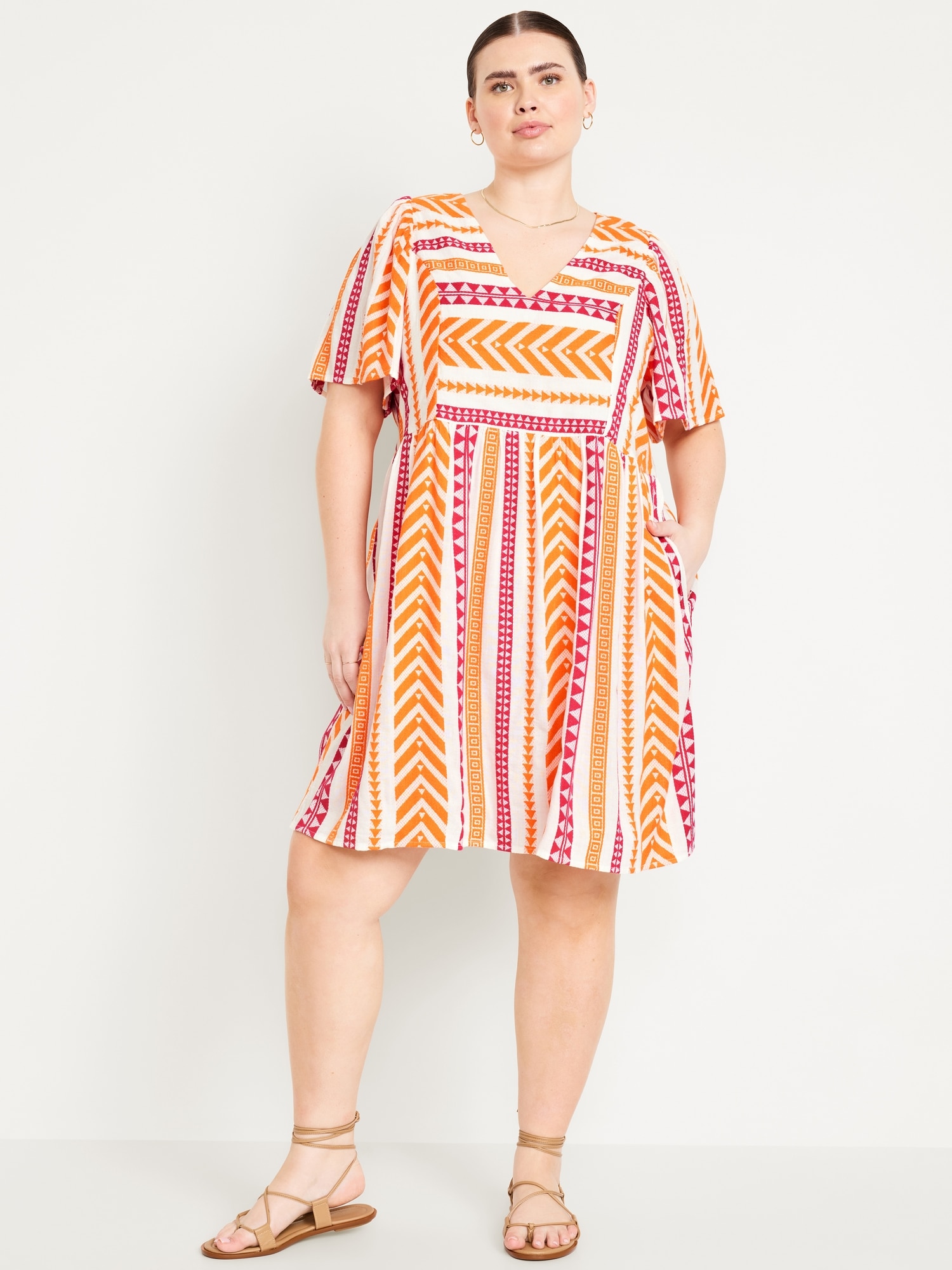Jacquard Mini Swing Dress (⏰30% OFF TODAY)