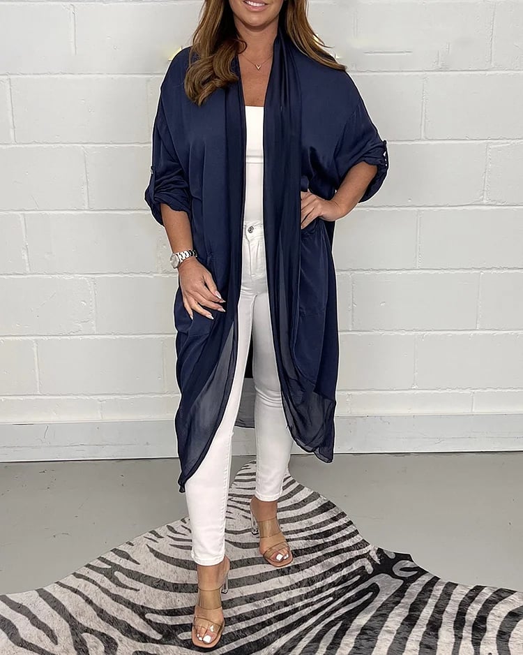 Silky Loose V-neck Top-Buy 2 get free shipping