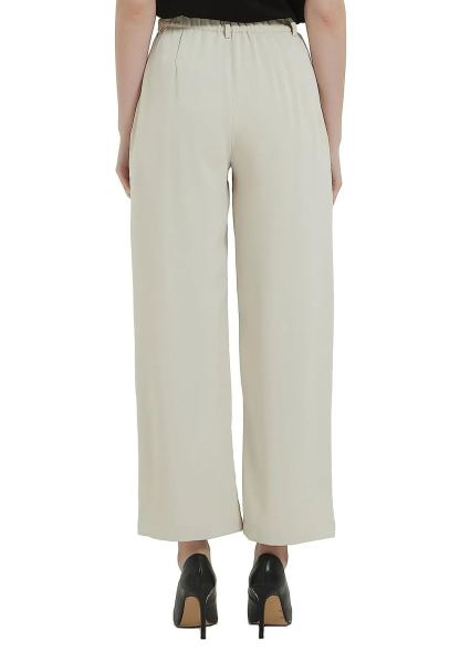 Women High Waist Casual Straight Leg Long  Dress Pants