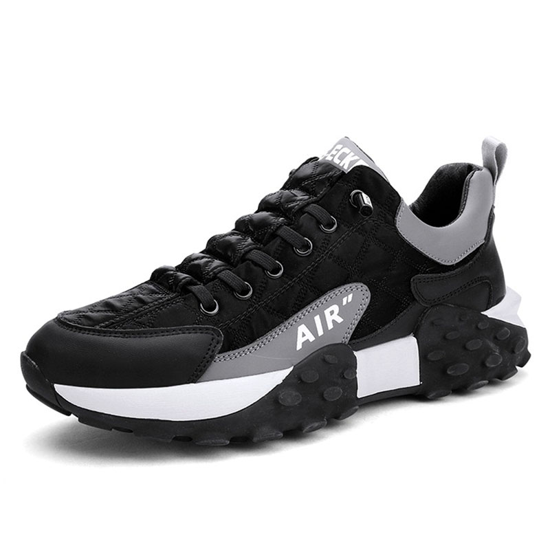 🔥On This Week Sale 70% OFF🔥 Mens' Stylish Color Block Platform Sneakers - Sneakers with Non Slip Sole, Shock Absorption, and Breathable Design for Outdoor Walking  - W013