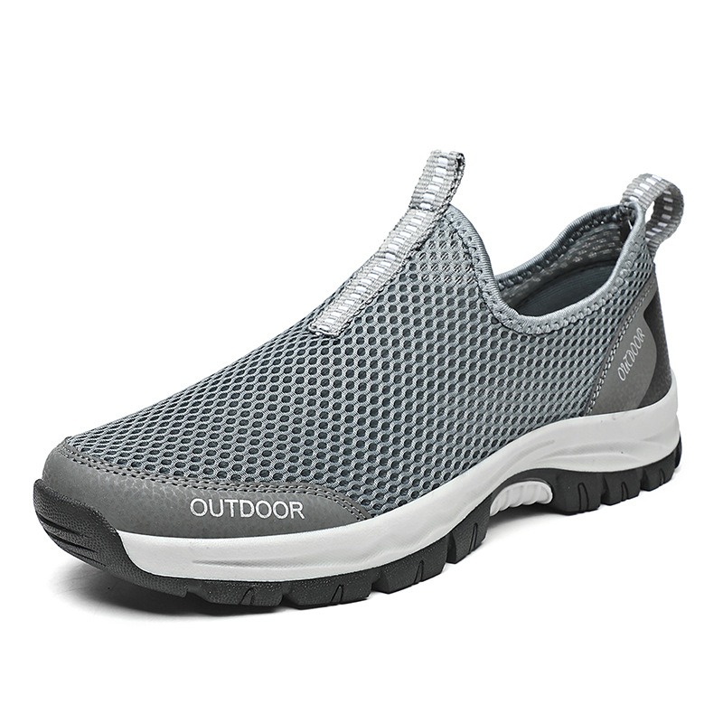 🔥Last Day Promotion 70% OFF 🎁 Men's Good Arch Support & Non-slip Outdoor Breathable Walking Shoes - 3005