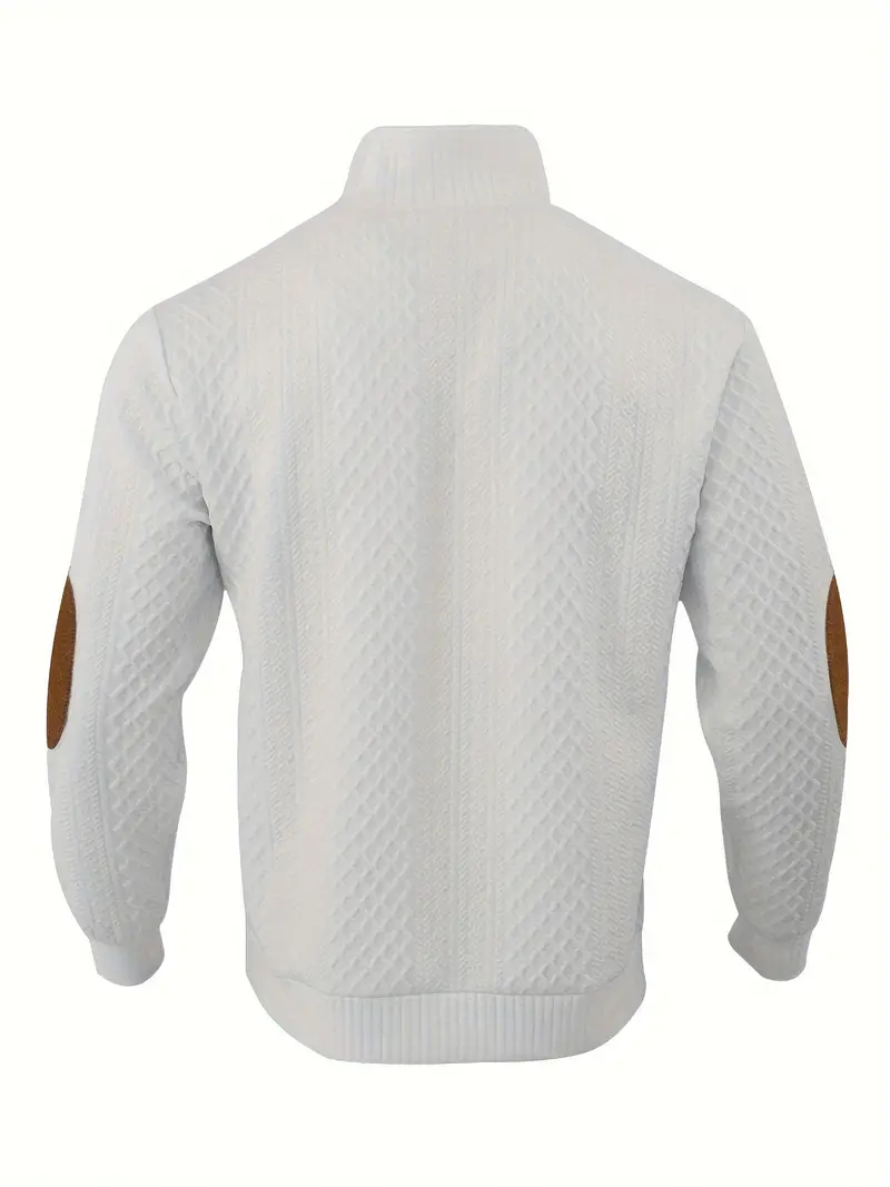 🎁2024 Out-of-season Hot Sale 90% OFF- Mesmee Men's Outdoor Casual Stand Cashmere Button Long Sleeve Sweater