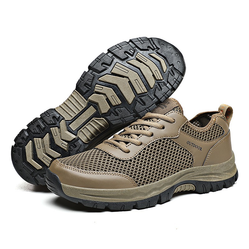 🔥Last Day Promotion 70% OFF 🎁 Men's Good Arch Support & Non-slip Outdoor Breathable Walking Shoes - 6002