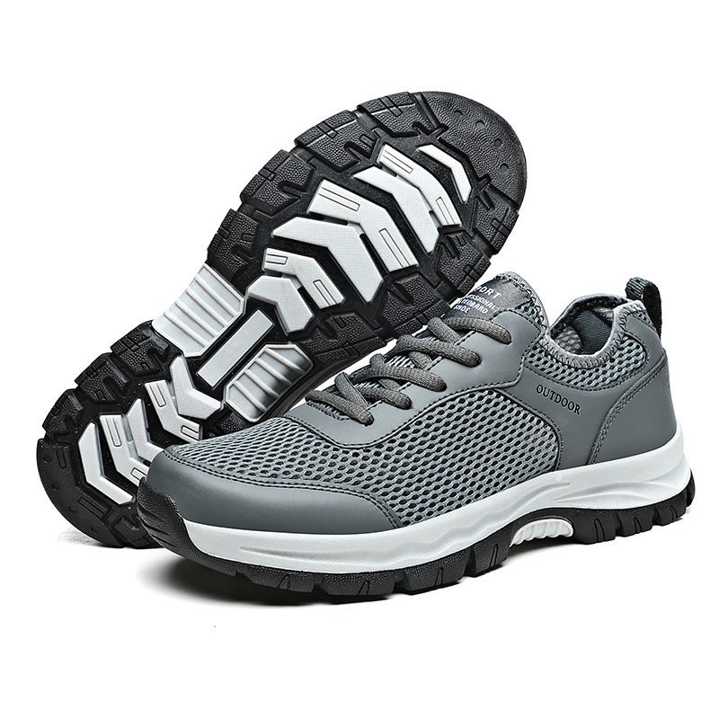 🔥Last Day Promotion 70% OFF 🎁 Men's Good Arch Support & Non-slip Outdoor Breathable Walking Shoes - 6002