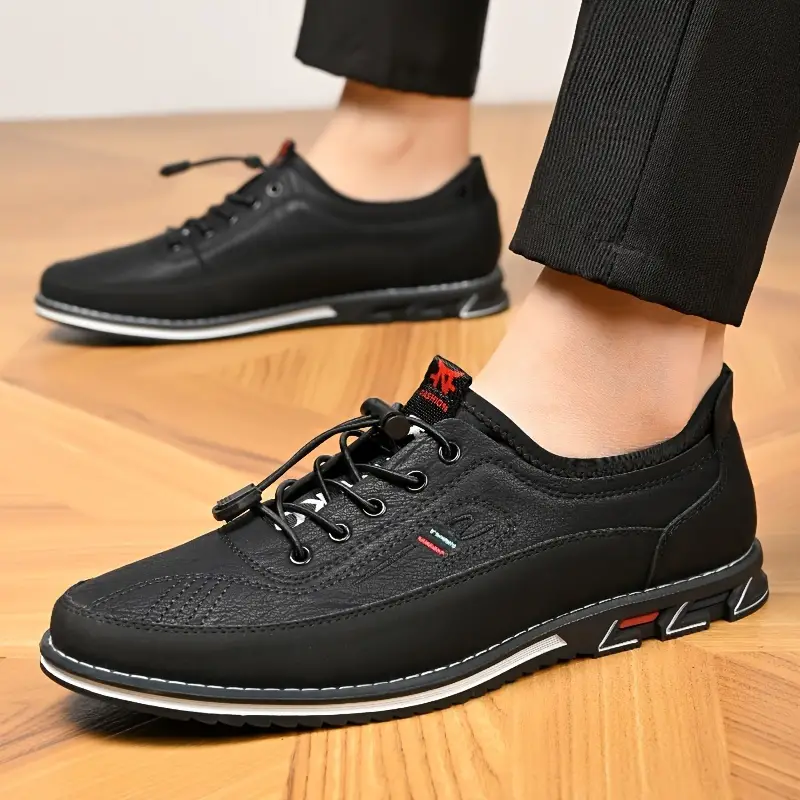 🔥On This Week Sale 70% OFF🔥 Men's Casual Shoes - Elastic Shoelaces, Wear-Resistant Non-Slip Soles for Outdoor & Office Daily Wear