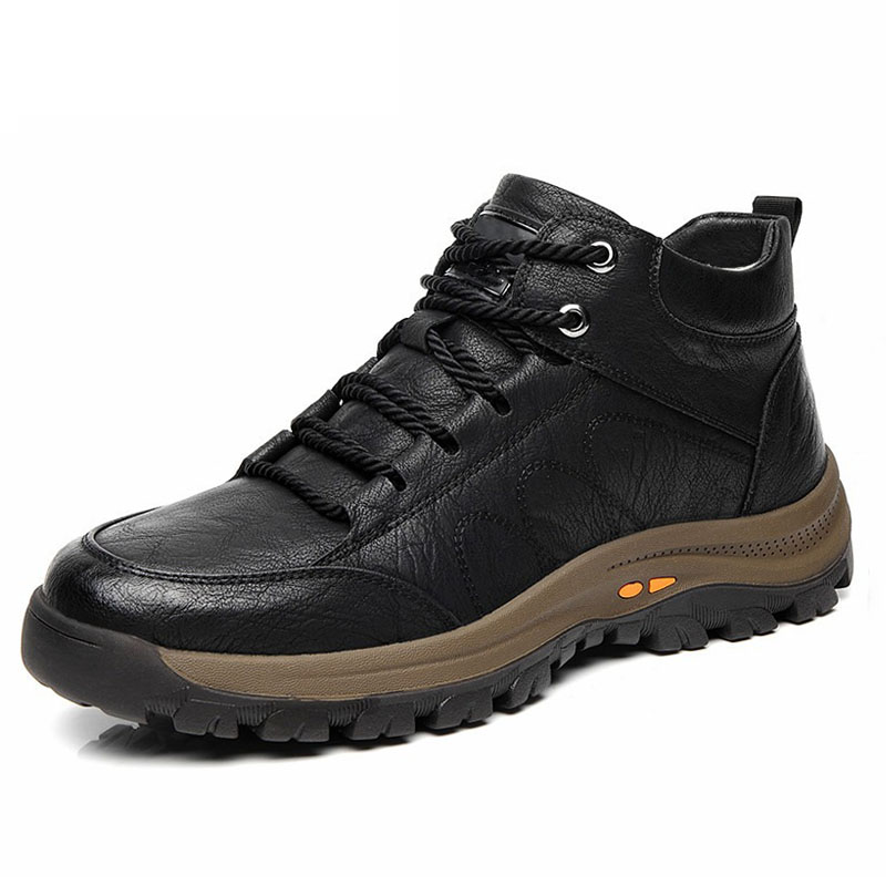 🔥Last Day Promotion 70% OFF 🎁 Men's Casual Leather Good Arch Support & Non-slip Outdoor Breathable Walking Shoes - 2028
