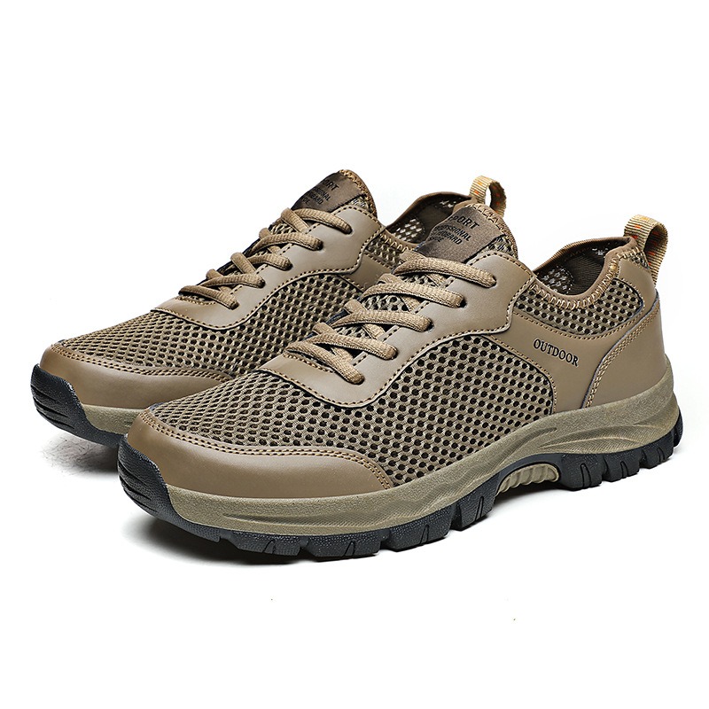 🔥Last Day Promotion 70% OFF 🎁 Men's Good Arch Support & Non-slip Outdoor Breathable Walking Shoes - 6002