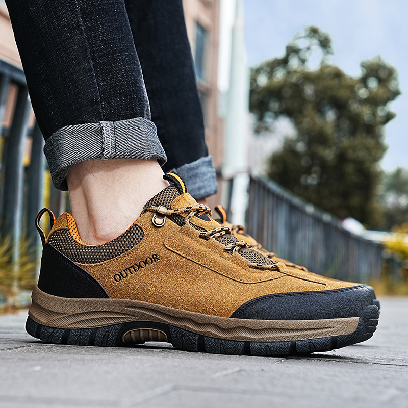 🔥LAST DAY 60% OFF🔥Men's Outdoor Non-slip Comfy Arch Support Walking Shoes, Comfy Orthopedic Walking Shoes