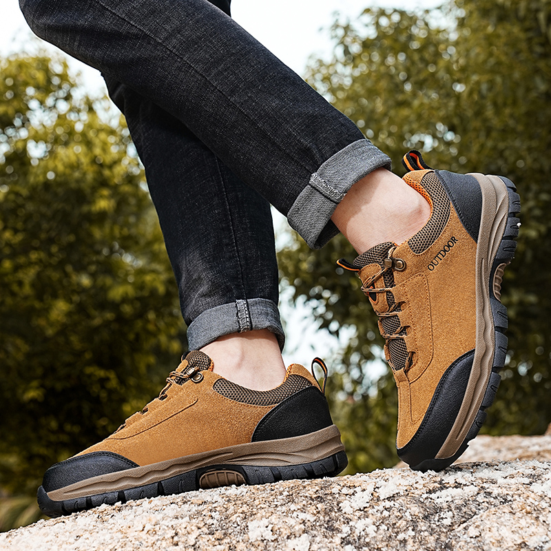 🔥LAST DAY 60% OFF🔥Men's Outdoor Non-slip Comfy Arch Support Walking Shoes, Comfy Orthopedic Walking Shoes