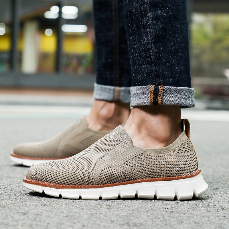 🔥Last Day Promotion 70% OFF 🎁 Men's Good Arch Support & Non-slip Outdoor Breathable Walking Shoes - 7006