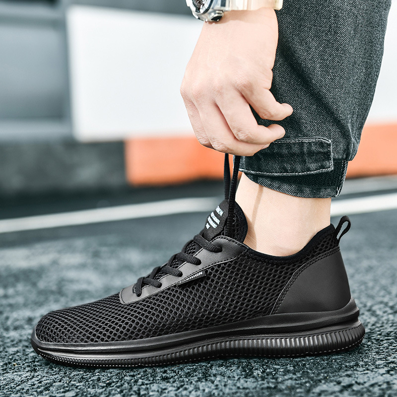 🔥Last Day Promotion 70% OFF 🎁 Men's Good Arch Support & Non-slip Outdoor Breathable Walking Shoes - 2004