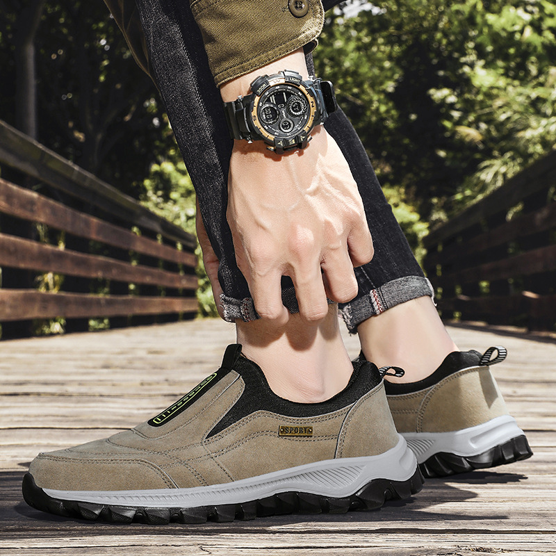 🔥Last Day Promotion 70% OFF 🎁 Men's Good Arch Support & Non-slip Outdoor Breathable Walking Shoes - 4007
