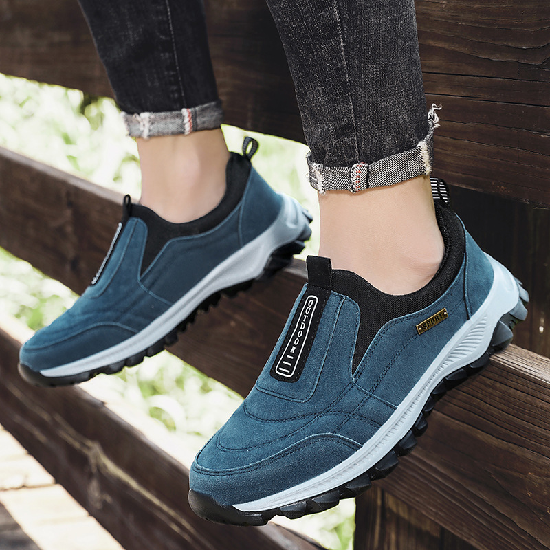 🔥Last Day Promotion 70% OFF 🎁 Men's Good Arch Support & Non-slip Outdoor Breathable Walking Shoes - 4007