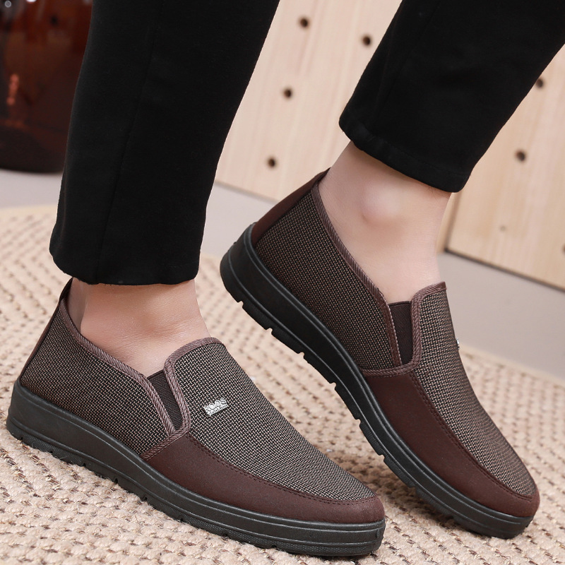 🔥Last Day Promotion 70% OFF 🎁 Men's Casual Leather Good Arch Support & Non-slip Outdoor Breathable Walking Shoes - 2002