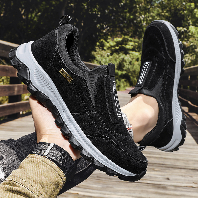 🔥Last Day Promotion 70% OFF 🎁 Men's Good Arch Support & Non-slip Outdoor Breathable Walking Shoes - 4007
