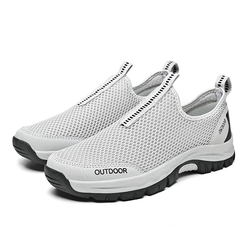 🔥Last Day Promotion 70% OFF 🎁 Men's Good Arch Support & Non-slip Outdoor Breathable Walking Shoes - 3008