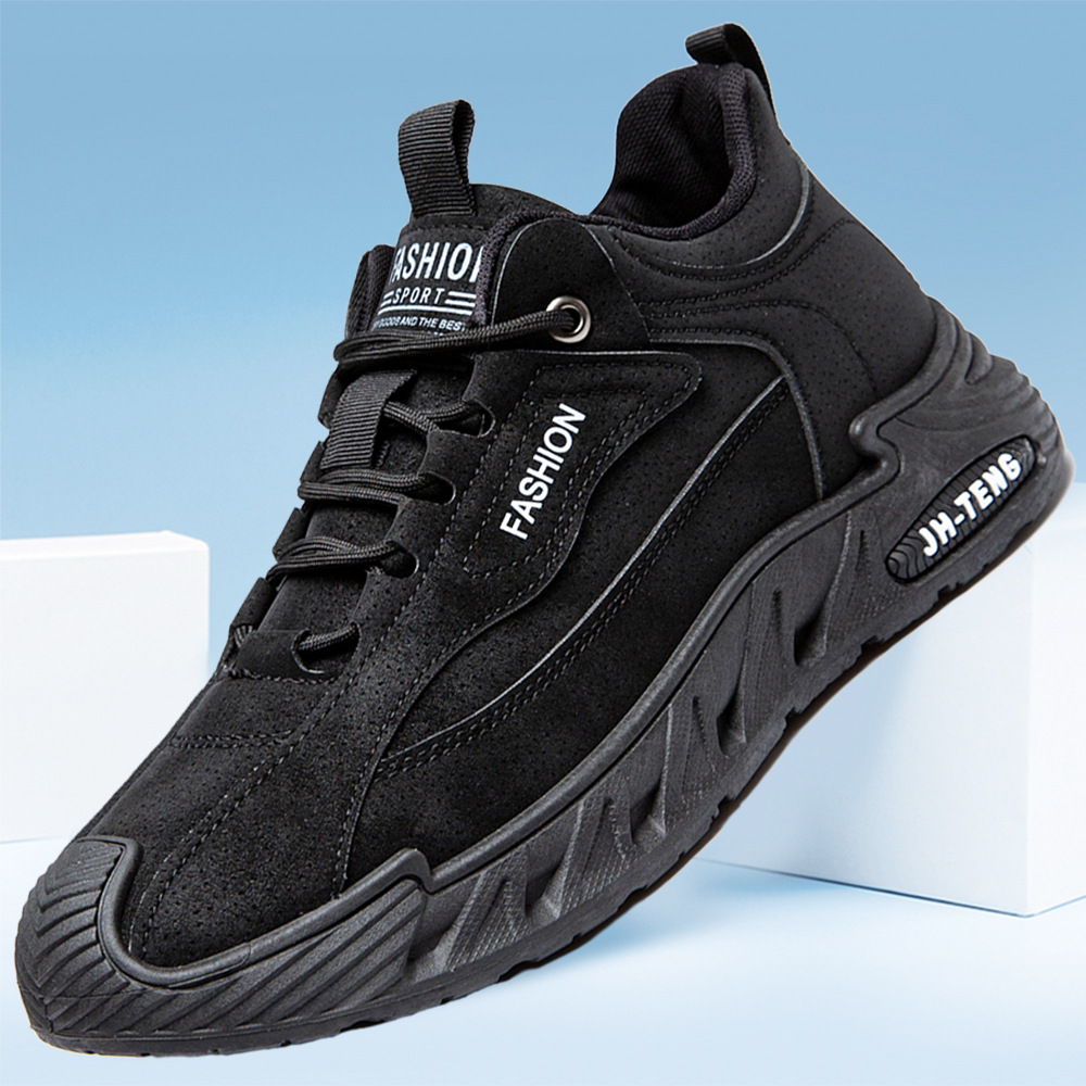 2024 new men's shoes spring and autumn new casual shoes fashion outdoor work shoes trendy retro low-top Martin shoes