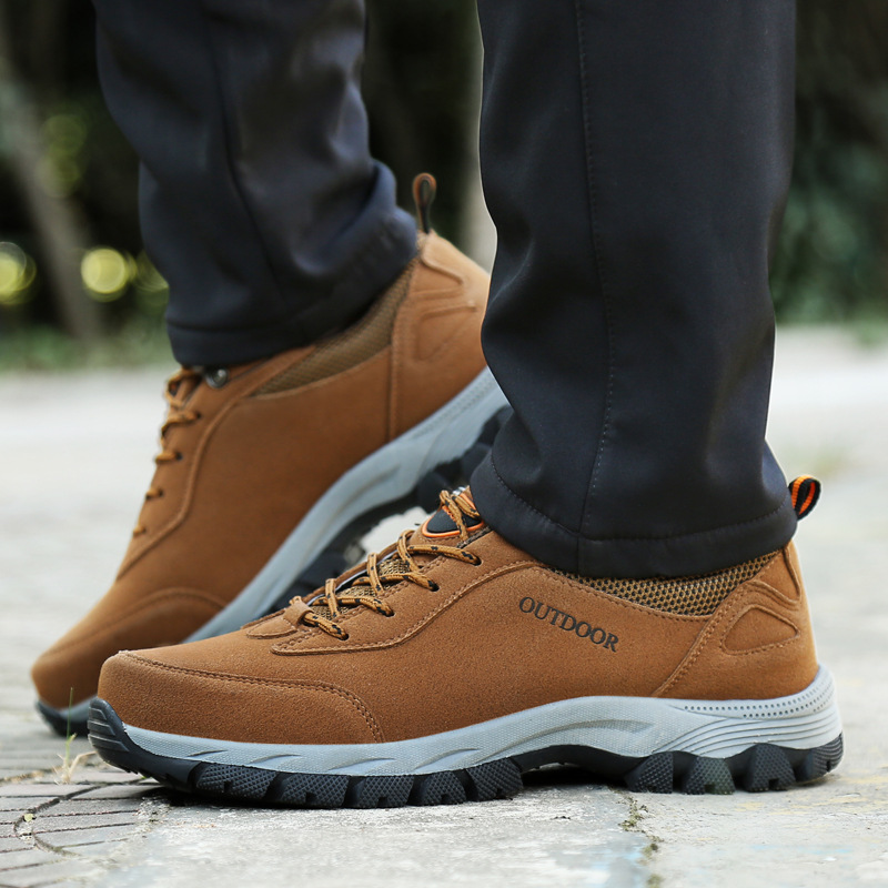 🔥Last Day Promotion 70% OFF 🎁 Men's Good Arch Support & Non-slip Outdoor Breathable Walking Shoes - 4005