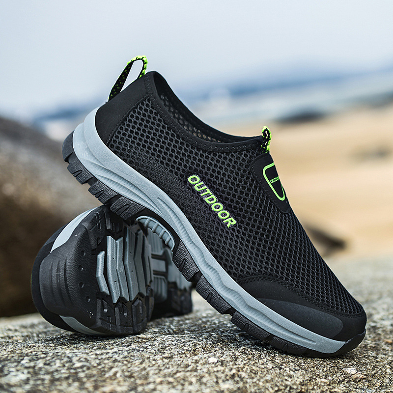 🔥Last Day Promotion 70% OFF 🎁 Men's Good Arch Support & Non-slip Outdoor Breathable Walking Shoes - 3006