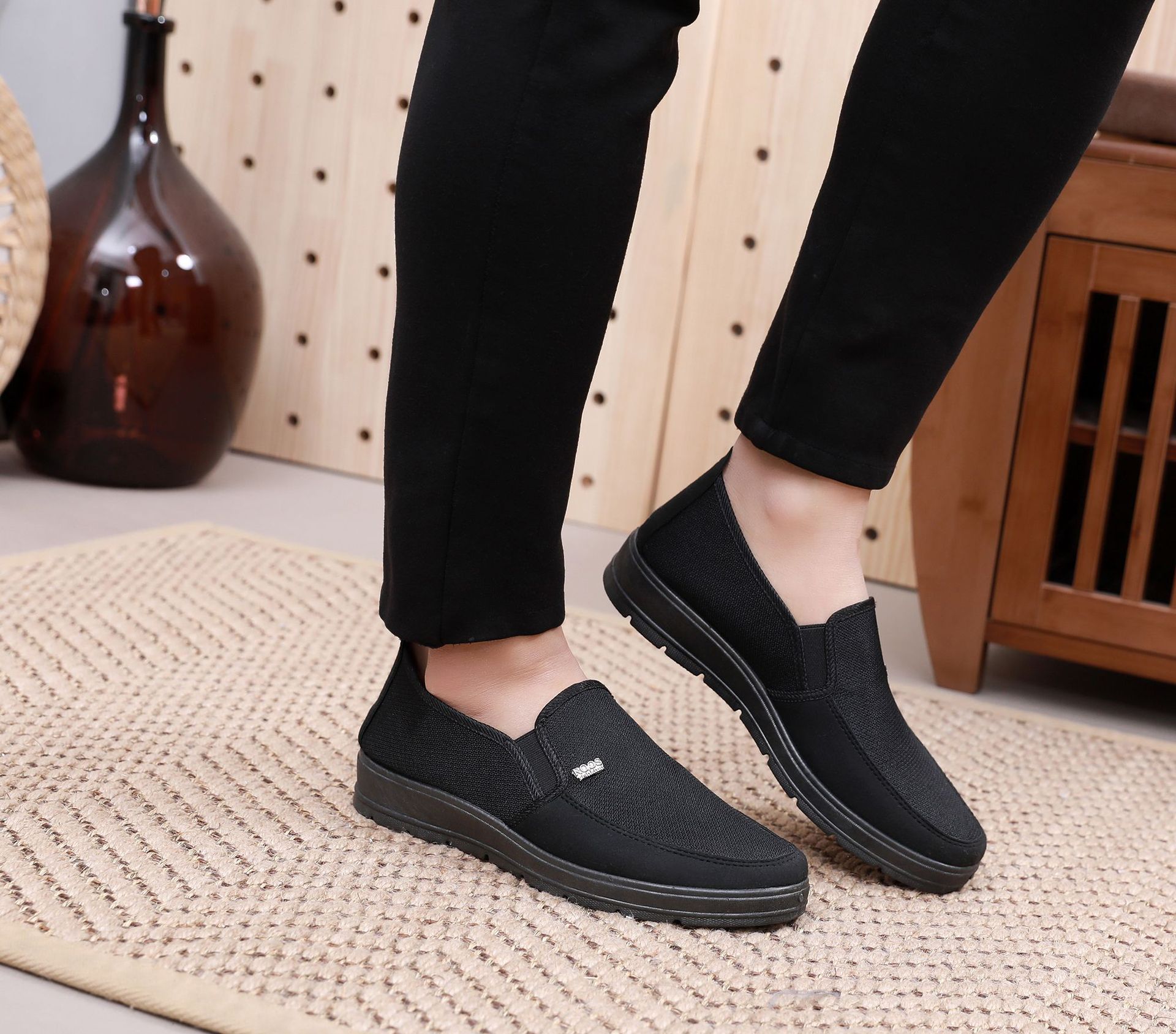 🔥Last Day Promotion 70% OFF 🎁 Men's Casual Leather Good Arch Support & Non-slip Outdoor Breathable Walking Shoes - 2002