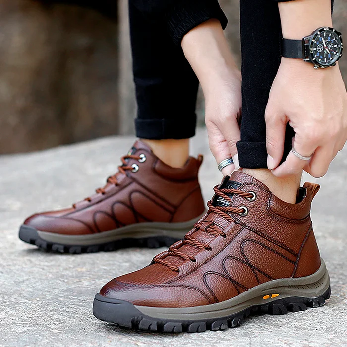 🔥Last Day Promotion 70% OFF 🎁Men's Outdoor Comfy Arch Support Waterproof Walking Shoes - 4191