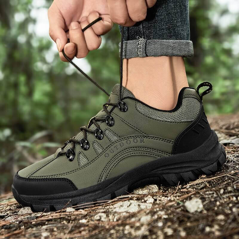 Now 70% Discount -Men's Casual Leather Good Arch Support & Non-slip Outdoor  Breathable Walking Shoes