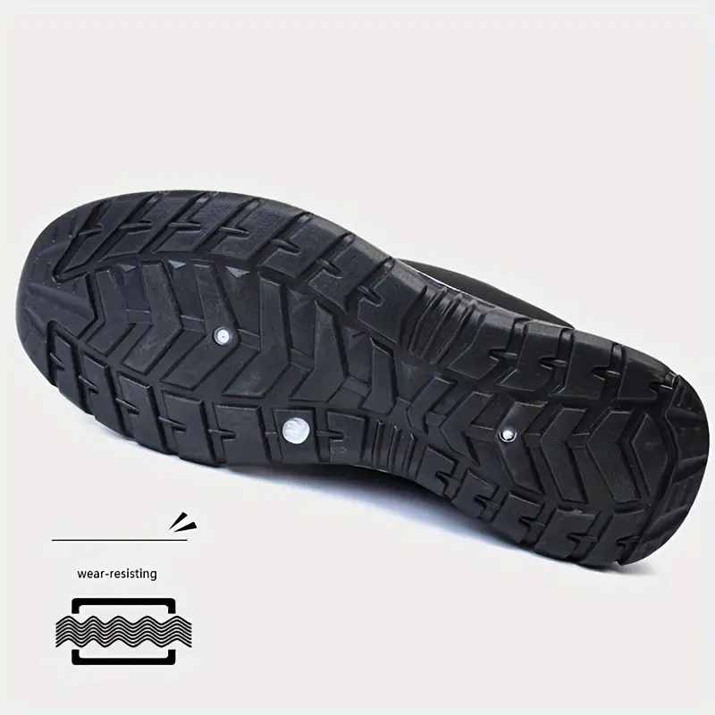 🔥Last Day Promotion 70% OFF 🎁 Men's Winter Slip-On Ankle Boots with Warm Lining and Anti-Slip Sole - Cozy Casual Outdoor Sneakers
