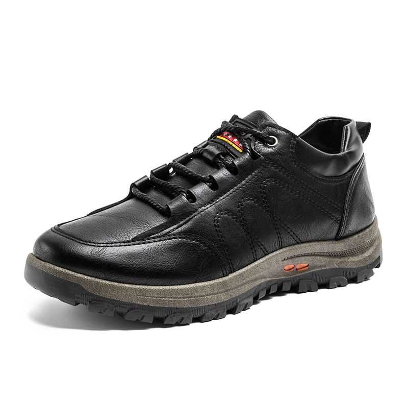 🔥Last Day Promotion 70% OFF 🎁 Men's Casual Leather Good Arch Support & Non-slip Outdoor Breathable Walking Shoes - 2028