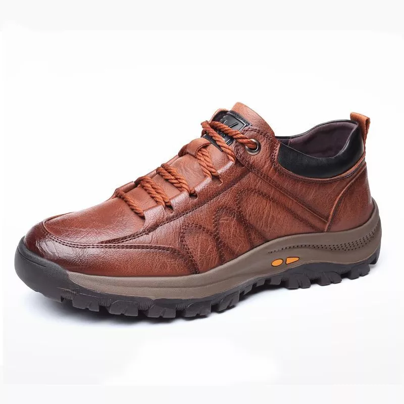 🔥On This Week Sale 70% OFF🔥 Thermal Comfortable Men's Outdoor Hiking Shoes With Plush Lining, Non-slip Arch Support
