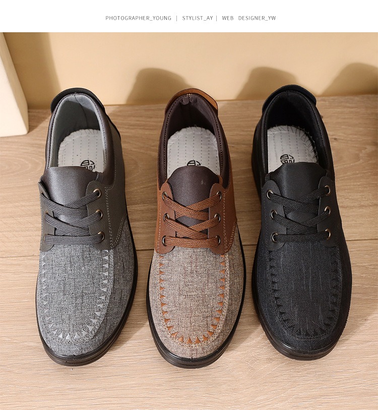 🔥Last Day Promotion 70% OFF 🎁 Men's Casual Leather Good Arch Support & Non-slip Outdoor Breathable Walking Shoes - 3009
