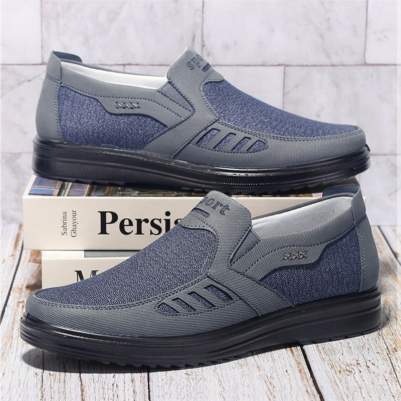 🔥Last Day Promotion 70% OFF 🎁 Men's Casual Leather Good Arch Support & Non-slip Outdoor Breathable Walking Shoes - 2003