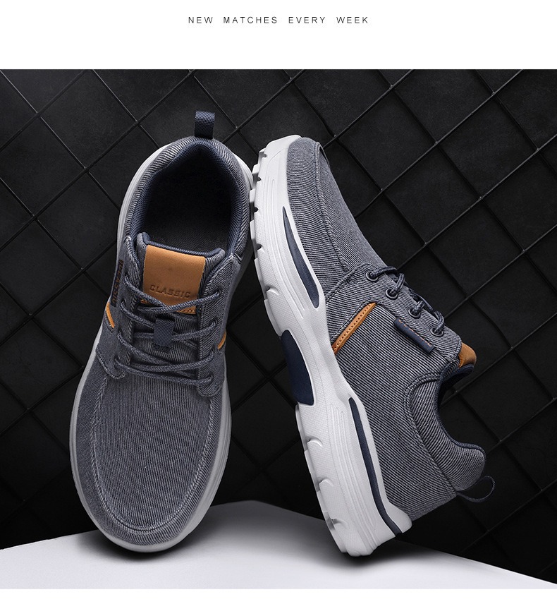 🔥Last Day Promotion 70% OFF 🎁 Men's Good Arch Support & Non-slip Outdoor Breathable Walking Shoes - 6007