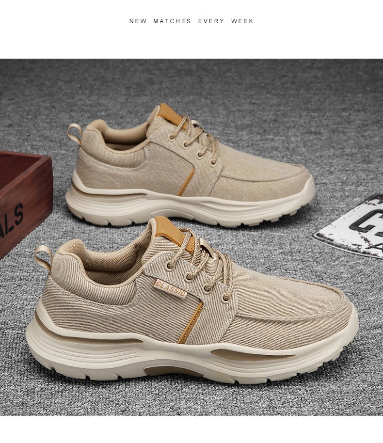🔥Last Day Promotion 70% OFF 🎁 Men's Good Arch Support & Non-slip Outdoor Breathable Walking Shoes - 6007