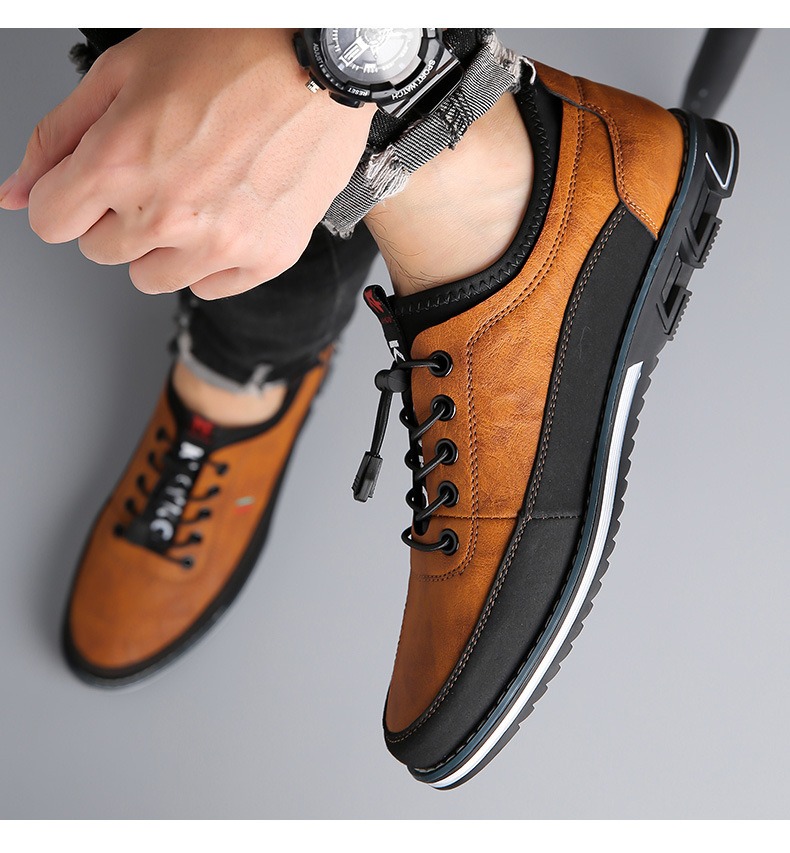 🔥Last Day Promotion 70% OFF 🎁 Men's Good Arch Support & Non-slip Outdoor Breathable Walking Shoes - 6006