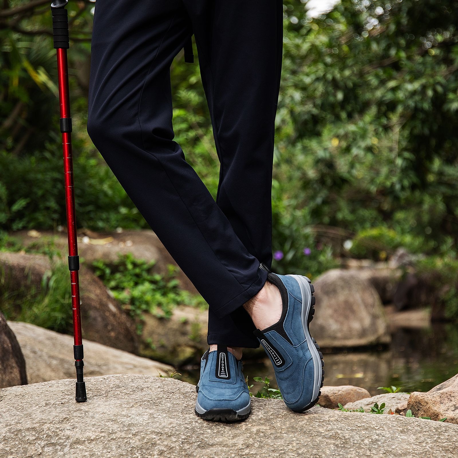 🔥Last Day Promotion 70% OFF 🎁 Men's Good Arch Support & Non-slip Outdoor Breathable Walking Shoes - 4007