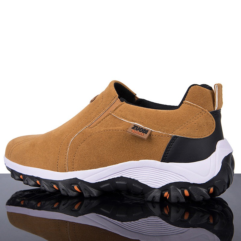 🔥Last Day Promotion 70% OFF 🎁  Men's Outdoor Non-slip Comfy Arch Support Walking Shoes, Comfy Orthopedic Walking Shoes - 2012