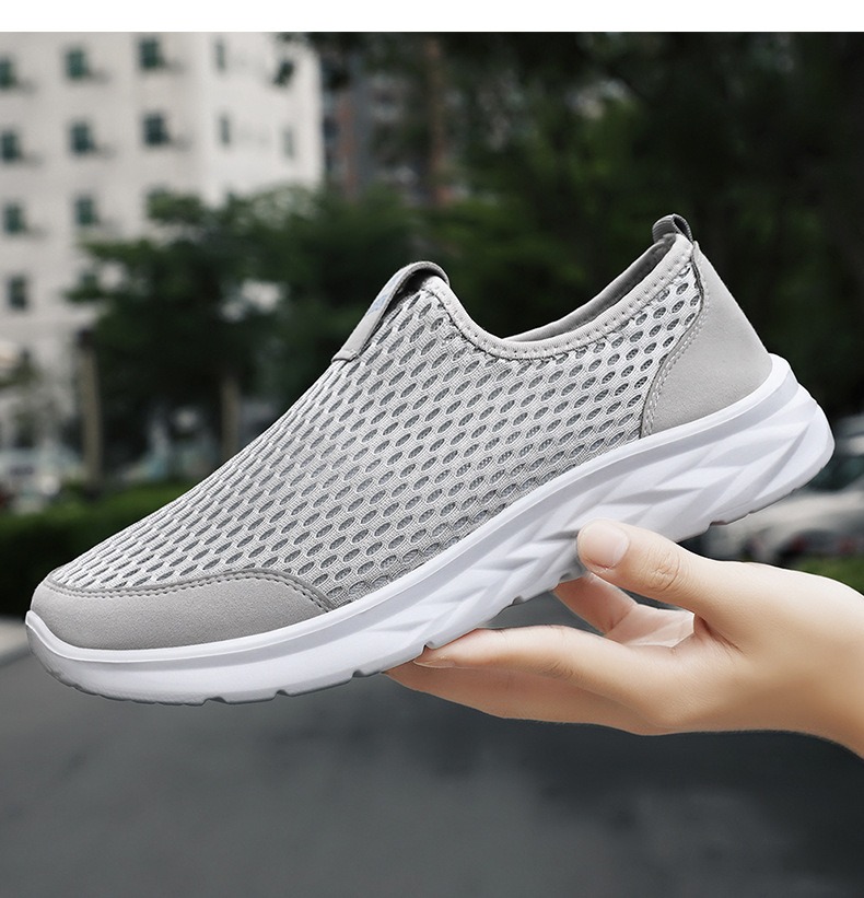 🔥Last Day Promotion 70% OFF 🎁 Men's Casual Leather Good Arch Support & Non-slip Outdoor Breathable Walking Shoes - 2001