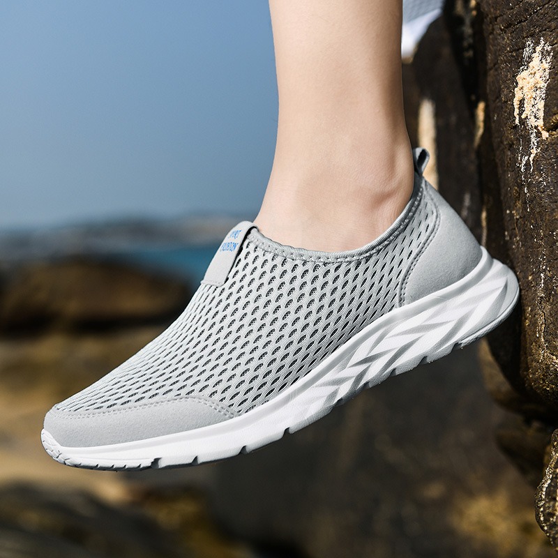 🔥Last Day Promotion 70% OFF 🎁 Men's Casual Leather Good Arch Support & Non-slip Outdoor Breathable Walking Shoes - 2001
